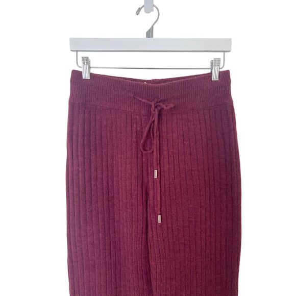 Free People Around The Clock Burgundy Jogger Pants - Picture 5 of 8